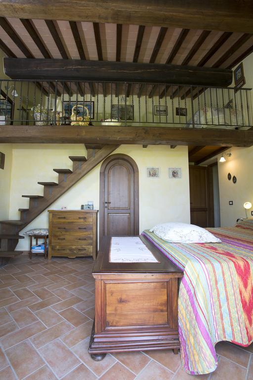 Casa Sandro A Podere Pascianella Villa Castelmuzio Rum bild