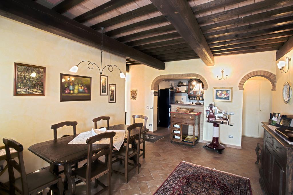 Casa Sandro A Podere Pascianella Villa Castelmuzio Rum bild