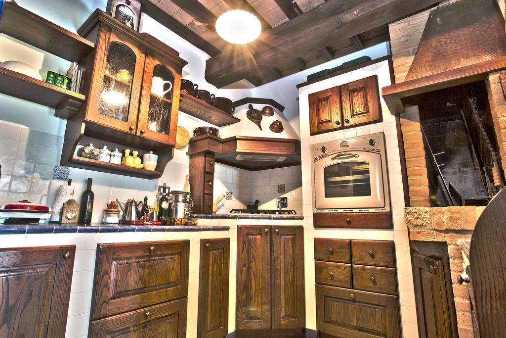 Casa Sandro A Podere Pascianella Villa Castelmuzio Rum bild