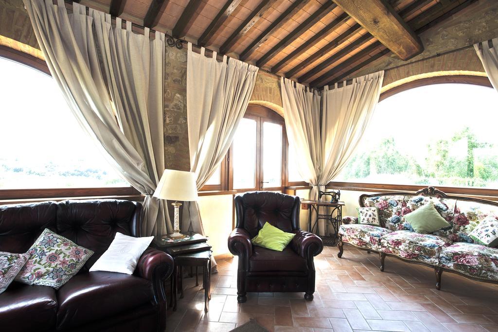 Casa Sandro A Podere Pascianella Villa Castelmuzio Rum bild