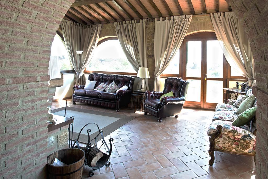 Casa Sandro A Podere Pascianella Villa Castelmuzio Rum bild