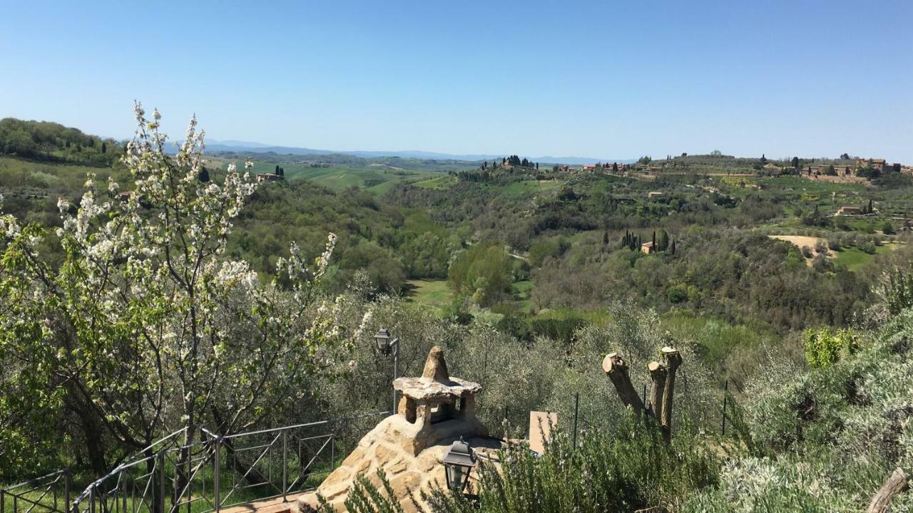 Casa Sandro A Podere Pascianella Villa Castelmuzio Exteriör bild
